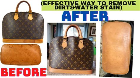 how to get rid of stains on my louis vuitton|louis vuitton vachetta stain remover.